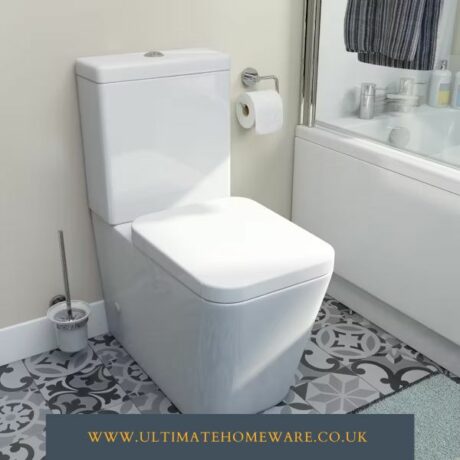 Mode Lustig Rimless Close Coupled Toilet And Soft Close Seat